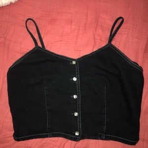 GUESS JEANS USA button up tanktop